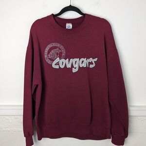 Washington State Cougars Vintage College Sweatshirt